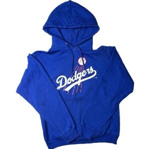 Los Angeles Dodgers Hoodie Fanatics Adult Small Blue Red Major League Baseball